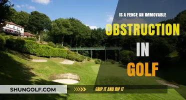 Is a Fence an Immovable Obstruction in Golf? Rules Explained