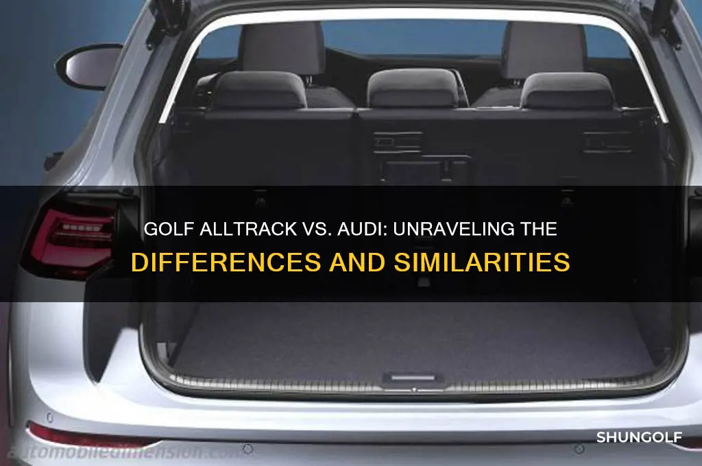 is a golf alltrack the same as an audi