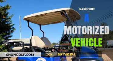 Golf Carts: Motorized Vehicles or Something Else Entirely?