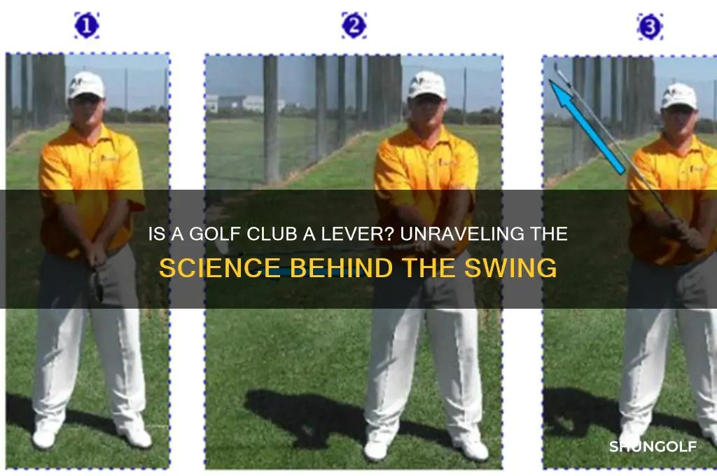 is a golf club a lever