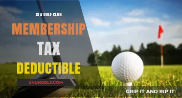 Can Golf Club Membership Fees Be Tax Deductible? Expert Insights