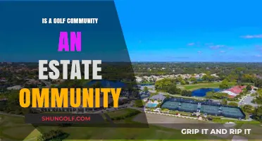 Golf Communities vs. Estate Living: Unraveling the Key Differences
