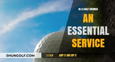 Golf Courses as Essential Services: A Necessary Luxury or Misplaced Priority?