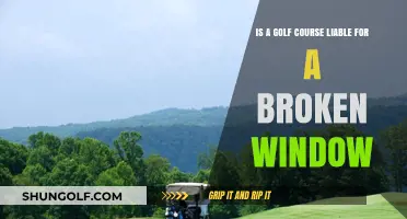Golf Course Liability: Who Pays for a Broken Window?