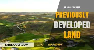 Golf Courses and Land Use: Are They Previously Developed Sites?