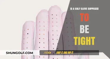 Is Your Golf Glove Too Tight? Finding the Perfect Fit