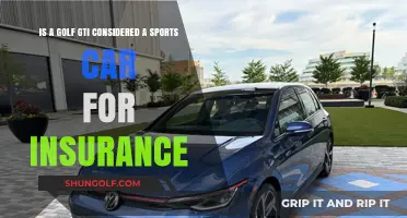 Is the Golf GTI Classified as a Sports Car for Insurance?