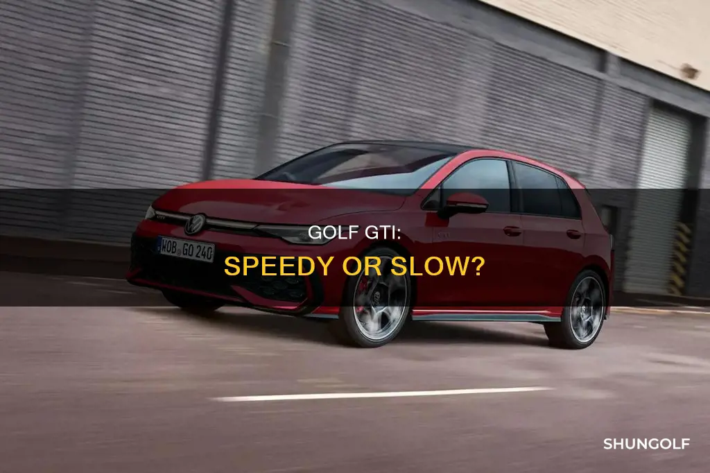 is a golf gti fast