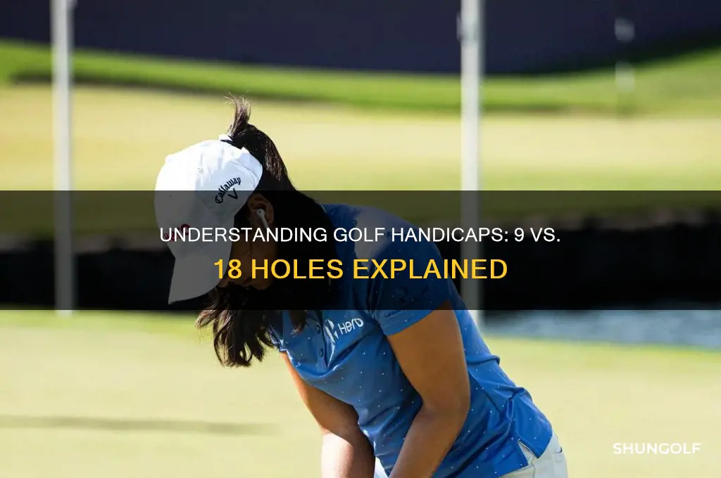 is a golf handicap based on 9 or 18 holes