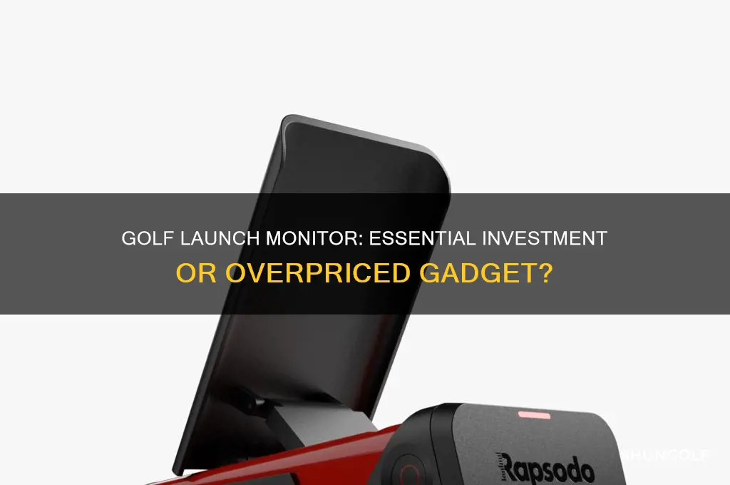 is a golf launch monitor worth it