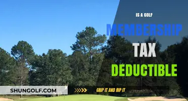 Golf Membership: Tax Deductible or Not?
