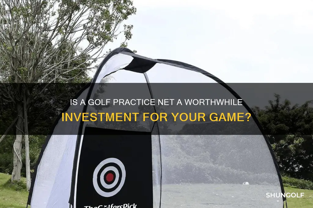 is a golf practice net worth it