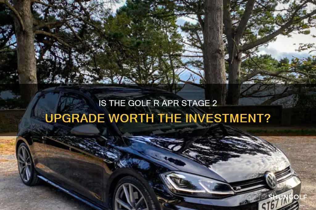 is a golf r apr stage 2 worth it