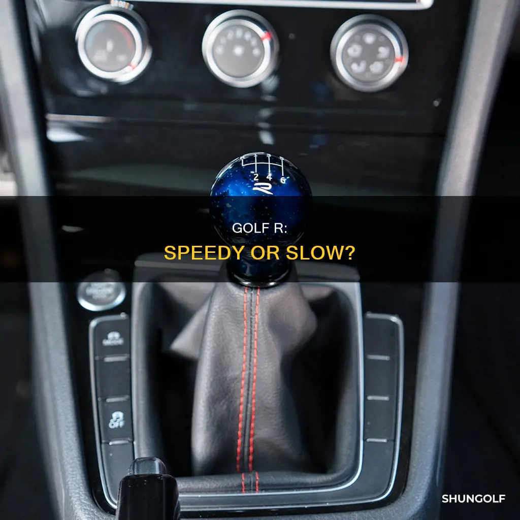is a golf r fast