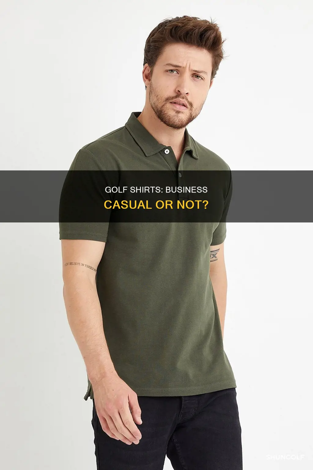 is a golf shirt business casual