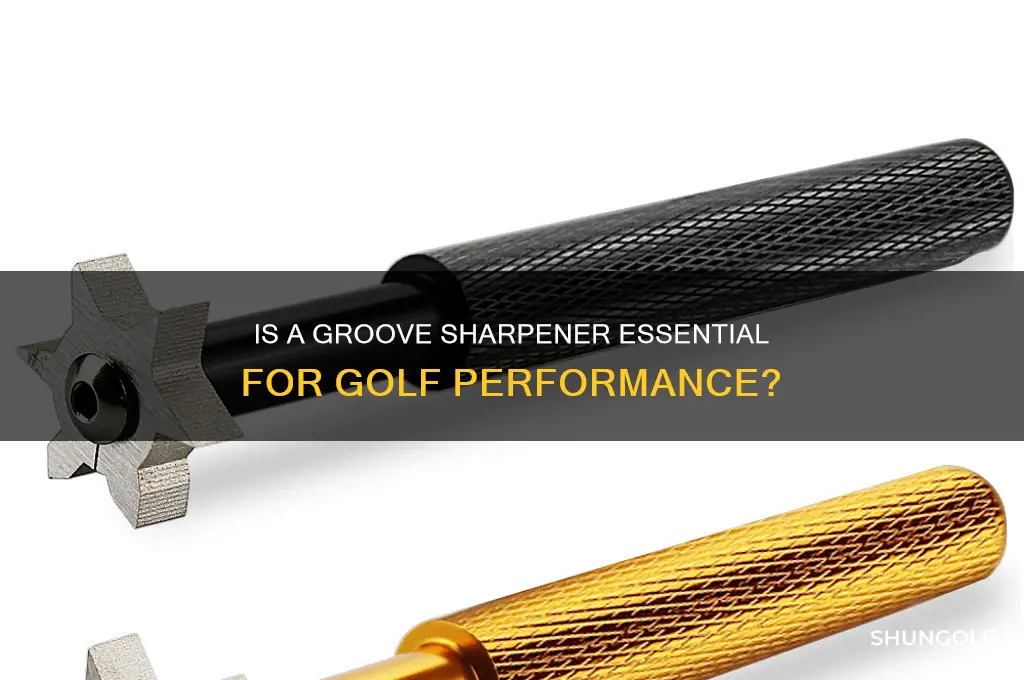 is a groove sharpener important in golf