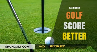 Golf: Lower Scores Are Better