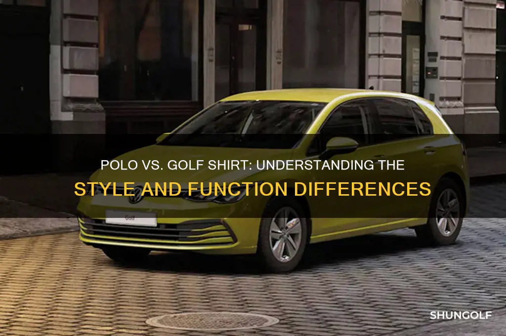 is a polo shirt a golf shirt