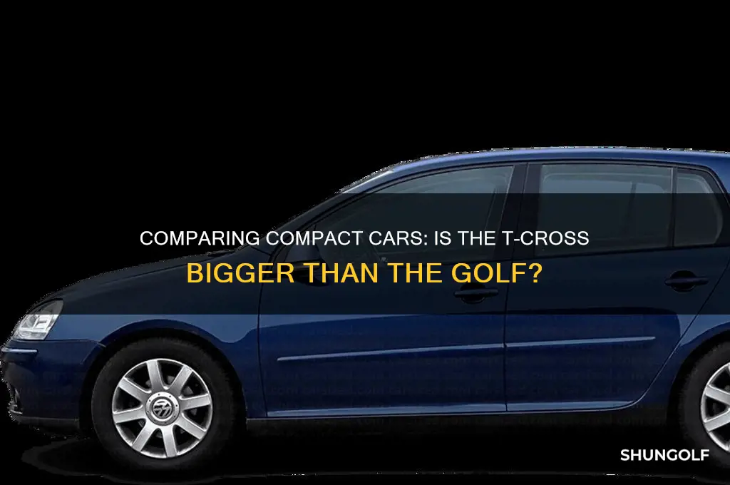 is a t cross bigger than a golf