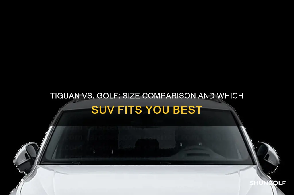 is a tiguan bigger than a golf