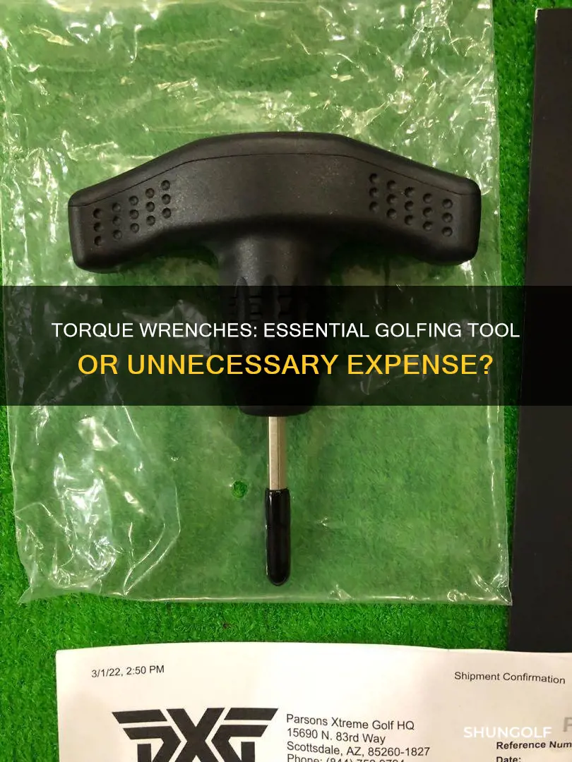 is a torque wrench necessary golf