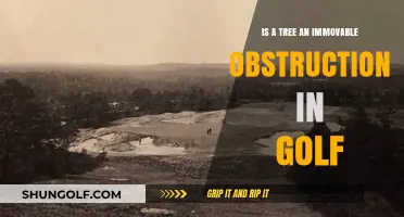 Are Trees Immovable Obstructions in Golf? Rules and Implications Explained