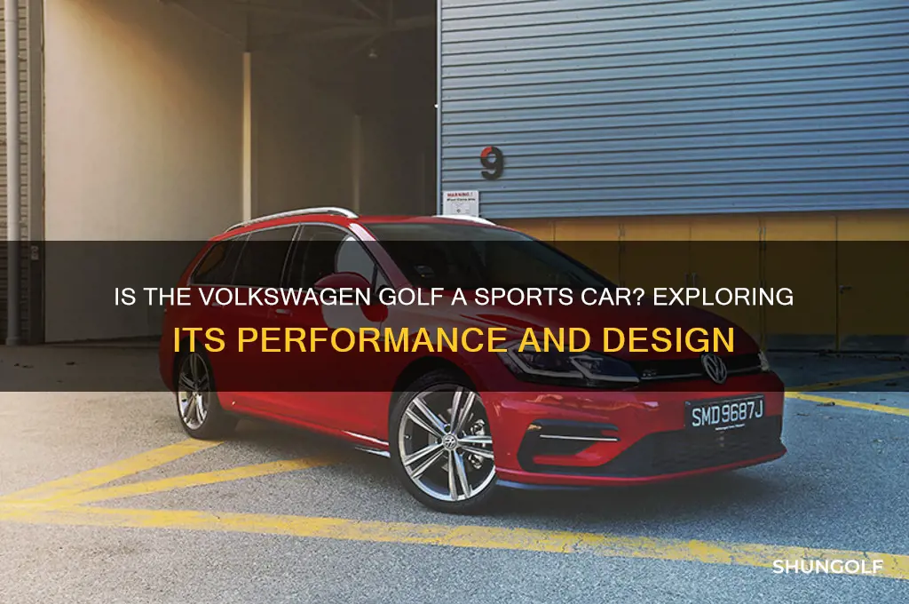 is a volkswagon golf considered a sports car