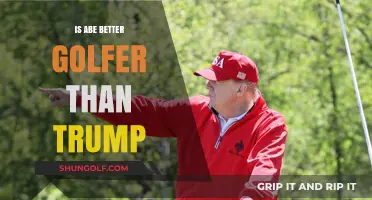 Abe vs. Trump: Who's the Superior Golfer on the Green?