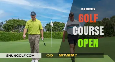 Is Aberdeen Golf Course Open? Current Status and Updates