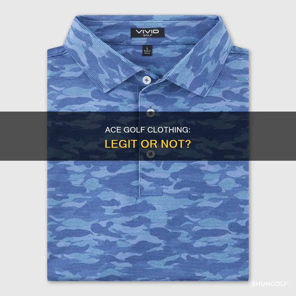 is ace golf clothing legit