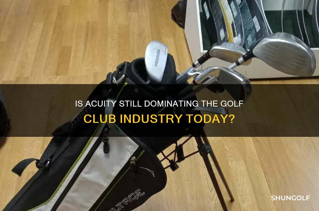 is acuity still in the golf club business