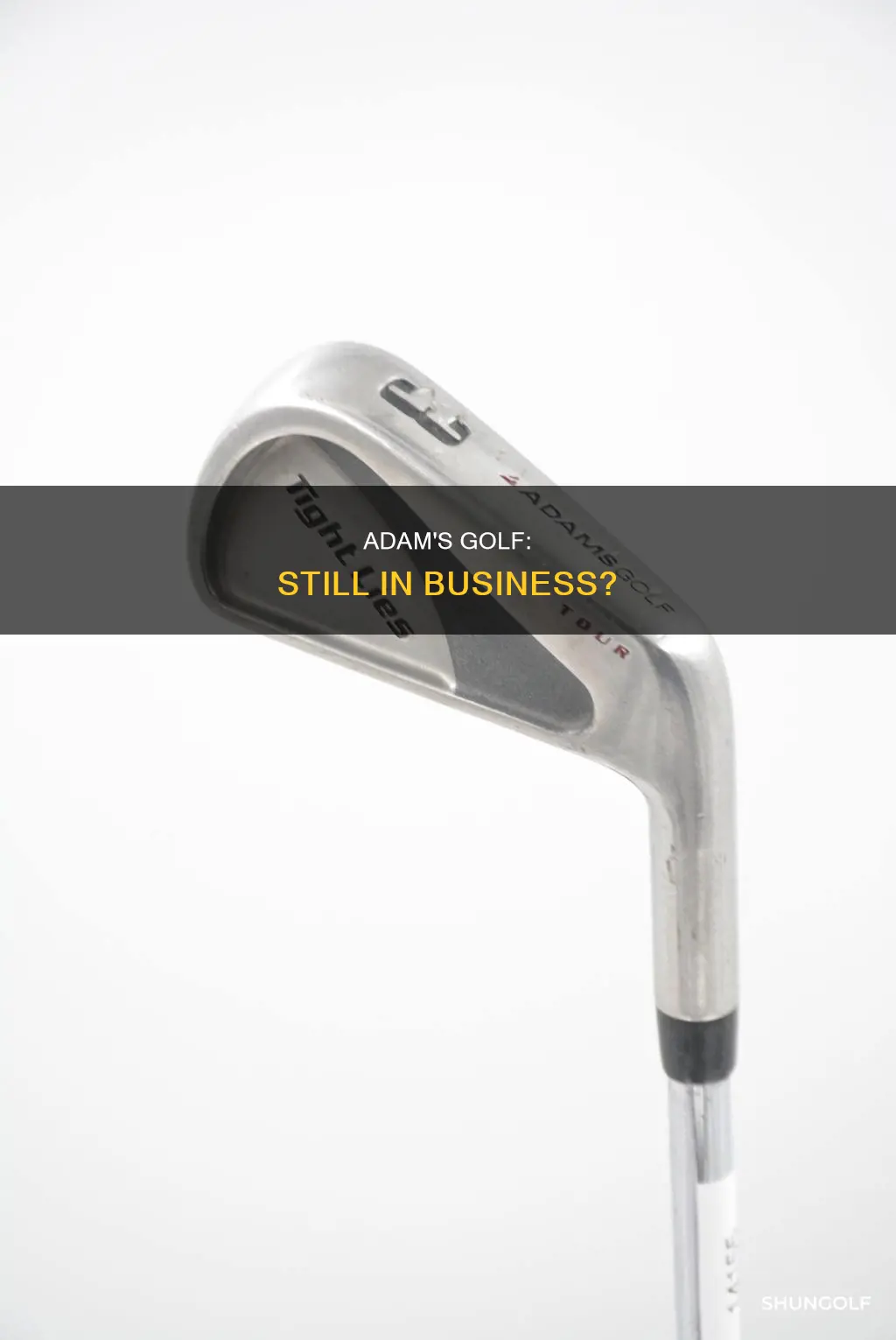 is adams golf in business