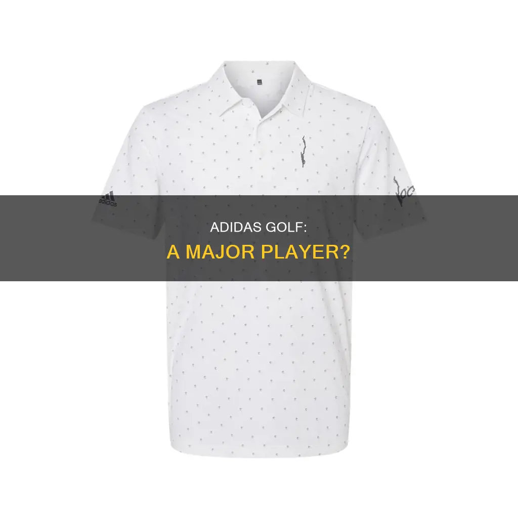 is adidas big in golf