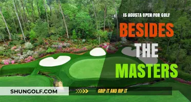 Is Augusta National Open for Golf Beyond the Masters Tournament?