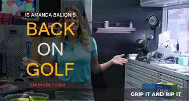 Amanda Balionis: Back on the Golf Scene?