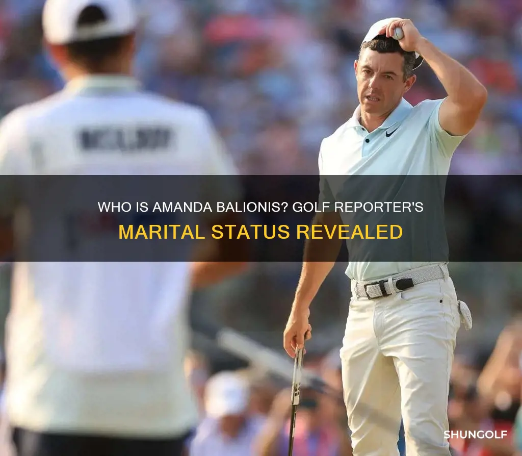 is amanda from cbs golf divorced