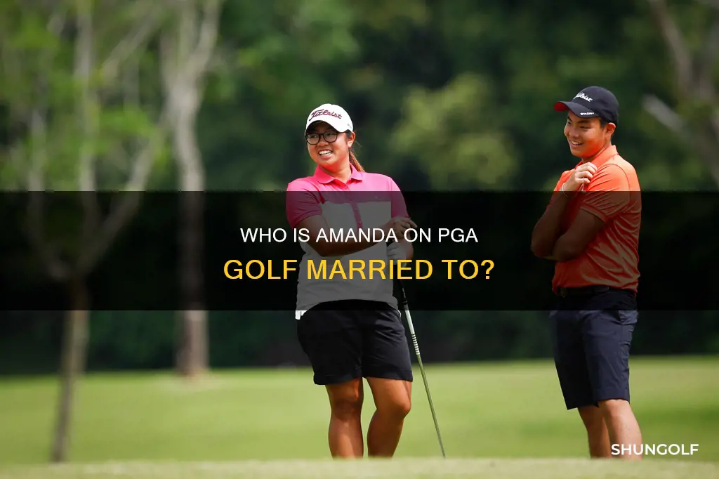 is amanda on pga golf married