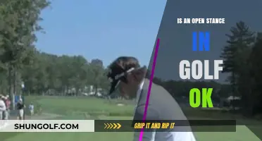 Is an Open Stance in Golf Acceptable? Pros, Cons, and Tips