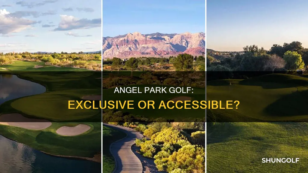 is angel park golf privagte