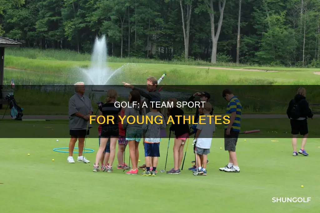 is any golf team for kids