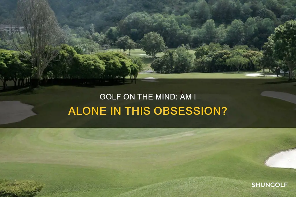is anyone else in thier head about golf