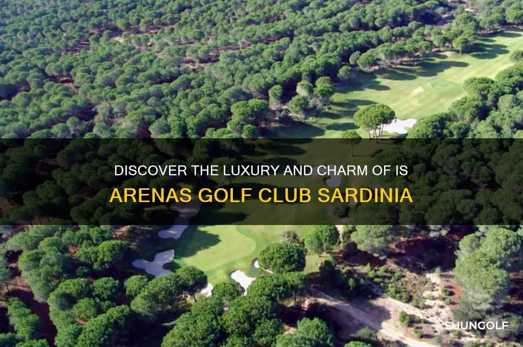 is arenas golf club sardinia