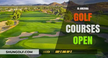 Are Arizona Golf Courses Open? Current Status and Updates