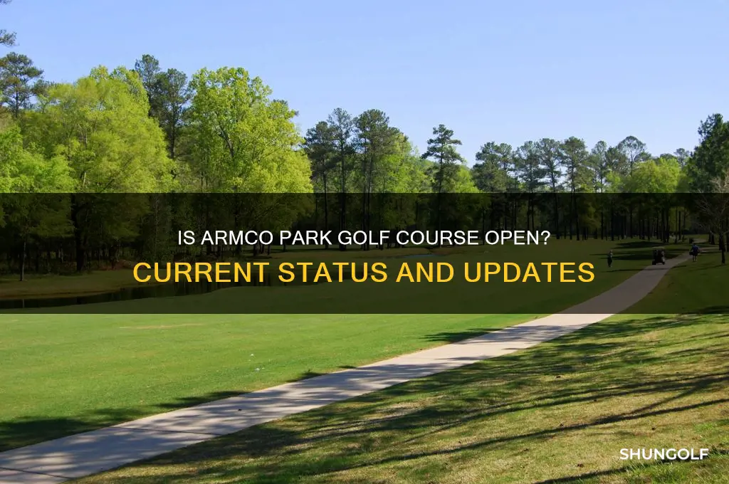 is armco park golf course open