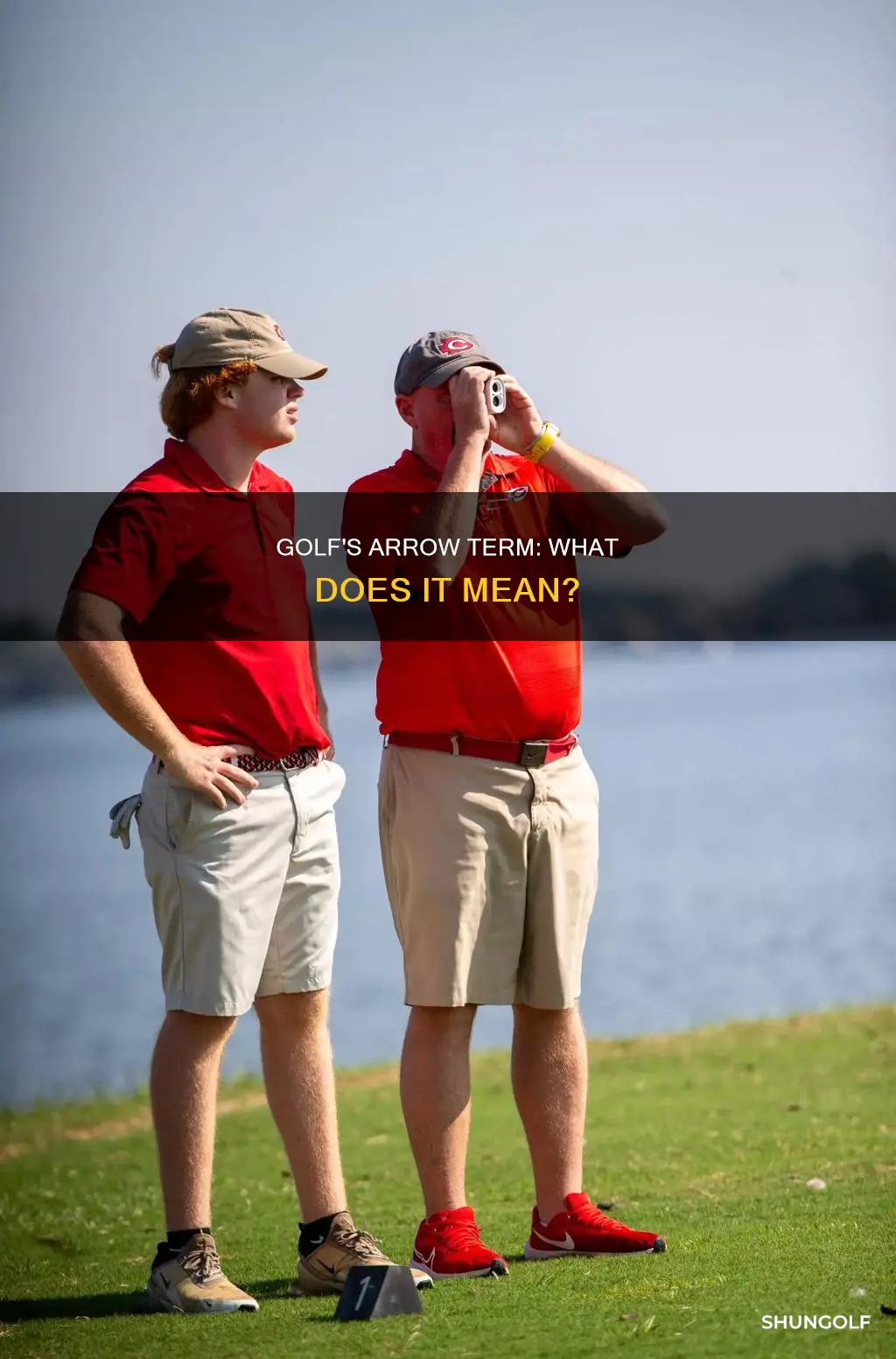 is arrow a golf term