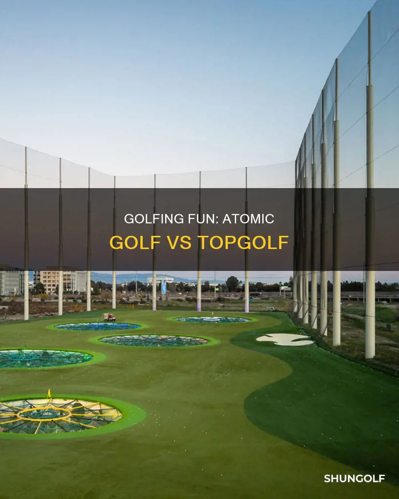 is atomic golf like topgolf