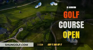 Is Auburn Golf Course Open? Current Status and Updates