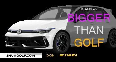 Audi A3 vs Golf: Size Comparison