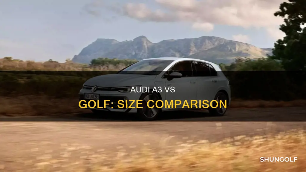 is audi a3 bigger than golf