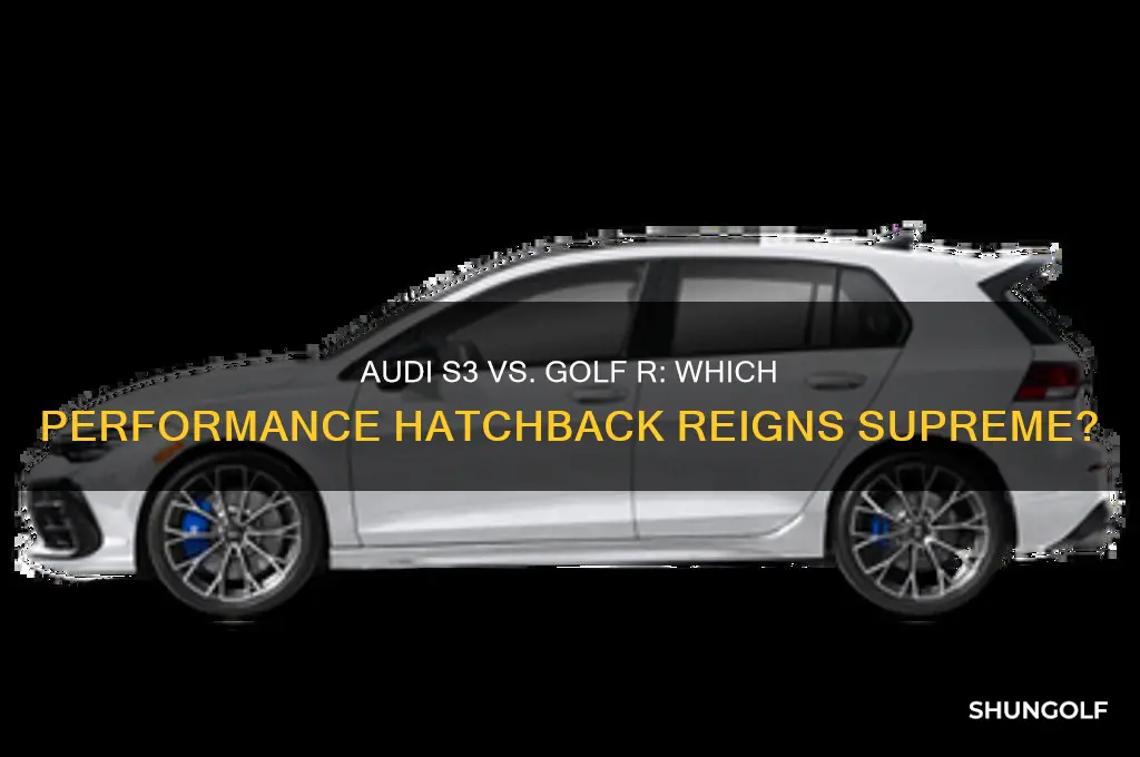 is audi s3 faster than golf r